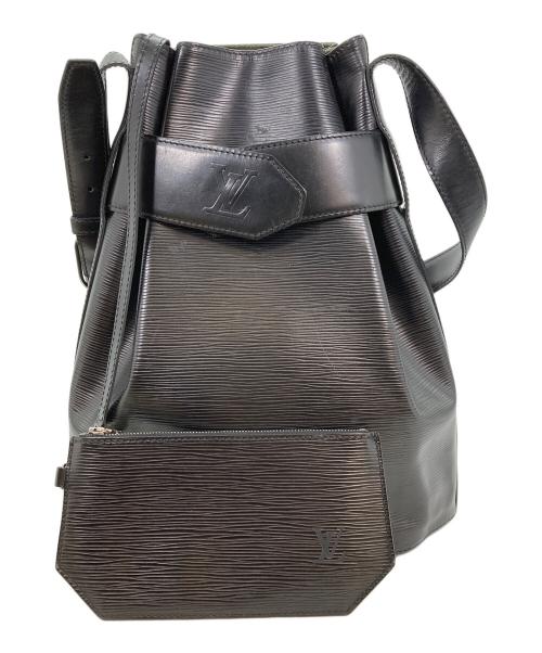 LOUIS VUITTON（ルイ ヴィトン）LOUIS VUITTON (ルイ ヴィトン) サックデポールGM ブラックの古着・服飾アイテム