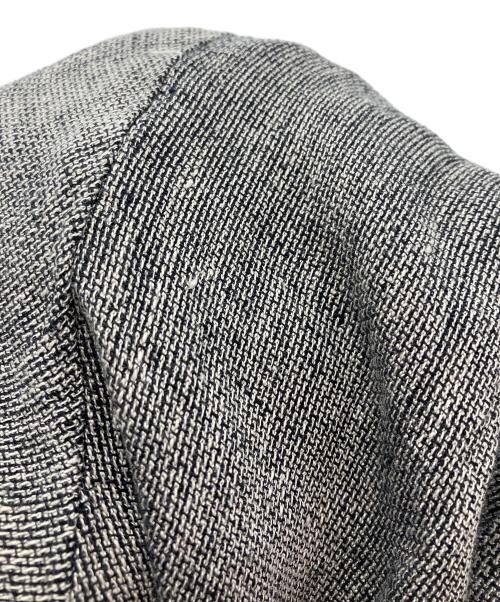 nestrobe confect（ネストローブ コンフェクト）nestrobe confect (ネストローブ コンフェクト) リネンパナマイージージャケット グレー サイズ:5の古着・服飾アイテム