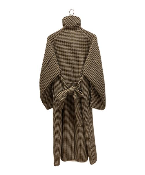 journal standard L'essage（ジャーナルスタンダード レサージュ）journal standard L'essage (ジャーナルスタンダード レサージュ) モッサ/チドリバルカラーコート ブラウン サイズ:表記なしの古着・服飾アイテム