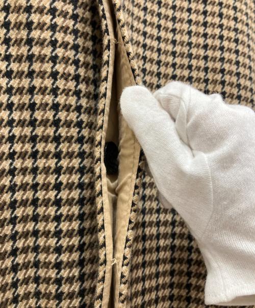 journal standard L'essage（ジャーナルスタンダード レサージュ）journal standard L'essage (ジャーナルスタンダード レサージュ) モッサ/チドリバルカラーコート ブラウン サイズ:表記なしの古着・服飾アイテム