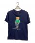 POLO RALPH LAUREN（ポロ・ラルフローレン）の古着「ポロベアー プリントTEE」｜ネイビー