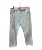 SUPREMEシュプリーム）の古着「21SS Washed Regular Jeans デニムパンツ」｜ブルー