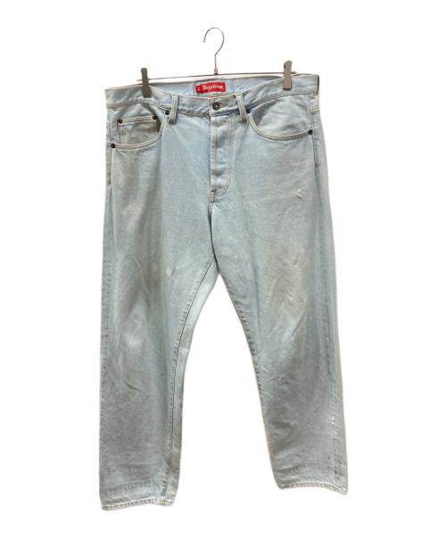 SUPREME（シュプリーム）Supreme (シュプリーム) 21SS Washed Regular Jeans デニムパンツ ブルー サイズ:34の古着・服飾アイテム