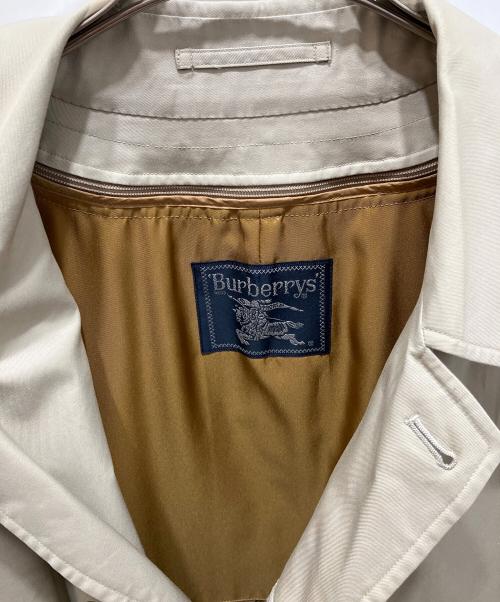 Burberry's（バーバリー）Burberry's (バーバリーズ) 裏ノバチェック ライナー付ステンカラーコート ベージュ サイズ:不明の古着・服飾アイテム