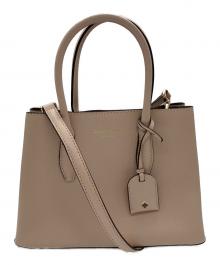 Kate Spade（ケイトスペード）の古着「エヴァ スモールサッチェル 2WAYバッグ」｜ピンク
