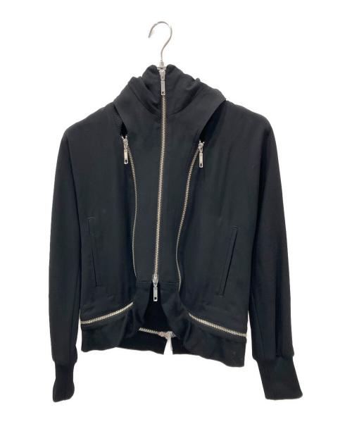LIMI feu（リミフゥ）LIMI feu (リミフゥ) ジップアップスウェット ブラック サイズ:Sの古着・服飾アイテム