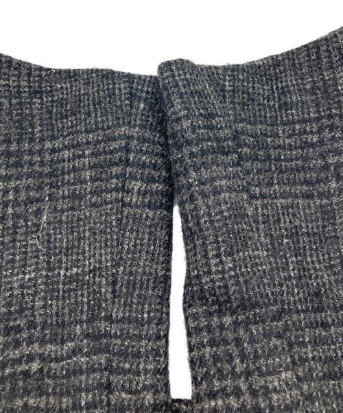 COMME des GARCONS HOMME DEUX（コムデギャルソン オム ドゥ）COMME des GARCONS HOMME DEUX (コムデギャルソン オム ドゥ) ウールリネン切替テーラードジャケット グレー サイズ:Sの古着・服飾アイテム