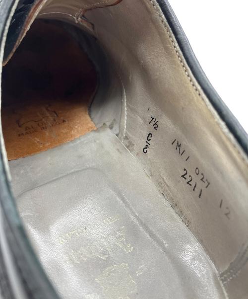Alden（オールデン）Alden (オールデン) シェルコードバン Uチップシューズ ブラック サイズ:7.5Eの古着・服飾アイテム