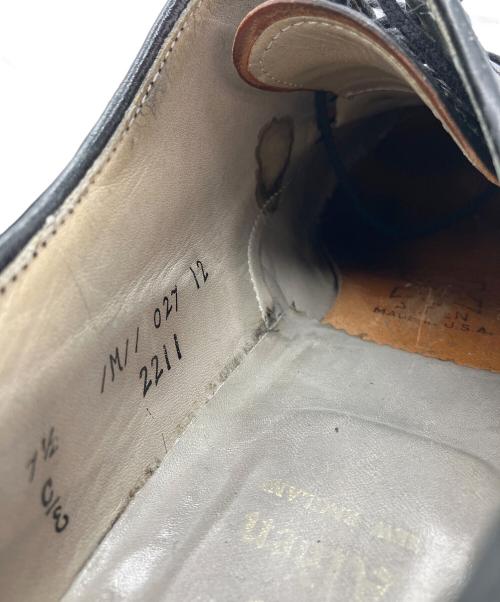 Alden（オールデン）Alden (オールデン) シェルコードバン Uチップシューズ ブラック サイズ:7.5Eの古着・服飾アイテム