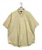 POLO RALPH LAURENポロ・ラルフローレン）の古着「90S BLAKE 半袖シャツ」｜イエロー