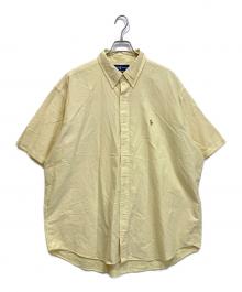 POLO RALPH LAUREN（ポロ・ラルフローレン）の古着「90S BLAKE 半袖シャツ」｜イエロー