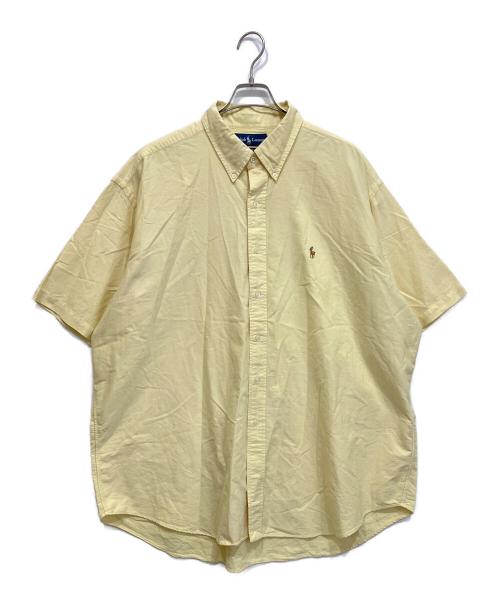 POLO RALPH LAUREN（ポロ・ラルフローレン）POLO RALPH LAUREN (ポロ・ラルフローレン) 90S BLAKE 半袖シャツ イエロー サイズ:XXLの古着・服飾アイテム