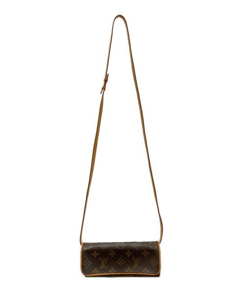 LOUIS VUITTON（ルイ ヴィトン）LOUIS VUITTON (ルイ ヴィトン) ポシェットツインPM ショルダーバッグ ブラウンの古着・服飾アイテム