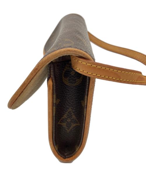 LOUIS VUITTON（ルイ ヴィトン）LOUIS VUITTON (ルイ ヴィトン) ポシェットツインPM ショルダーバッグ ブラウンの古着・服飾アイテム