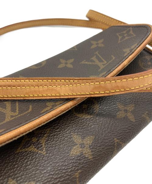 LOUIS VUITTON（ルイ ヴィトン）LOUIS VUITTON (ルイ ヴィトン) ポシェットツインPM ショルダーバッグ ブラウンの古着・服飾アイテム