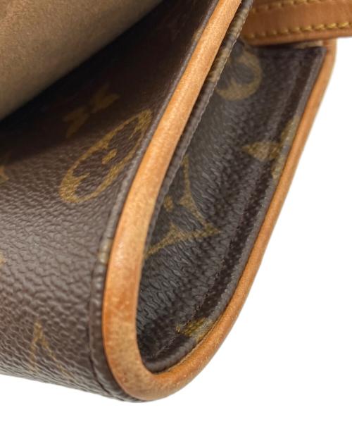 LOUIS VUITTON（ルイ ヴィトン）LOUIS VUITTON (ルイ ヴィトン) ポシェットツインPM ショルダーバッグ ブラウンの古着・服飾アイテム