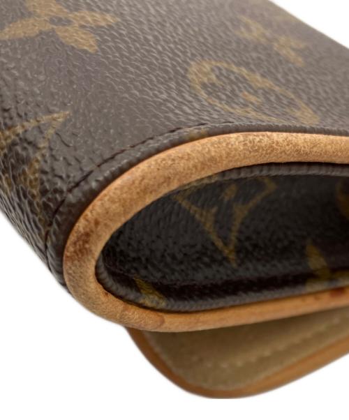 LOUIS VUITTON（ルイ ヴィトン）LOUIS VUITTON (ルイ ヴィトン) ポシェットツインPM ショルダーバッグ ブラウンの古着・服飾アイテム