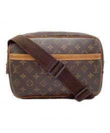 LOUIS VUITTON（ルイ ヴィトン）の古着「リポーターPM ショルダーバッグ」｜ブラウン
