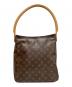 LOUIS VUITTON（ルイ ヴィトン）の古着「ルーピングGM ショルダーバッグ」｜ブラウン