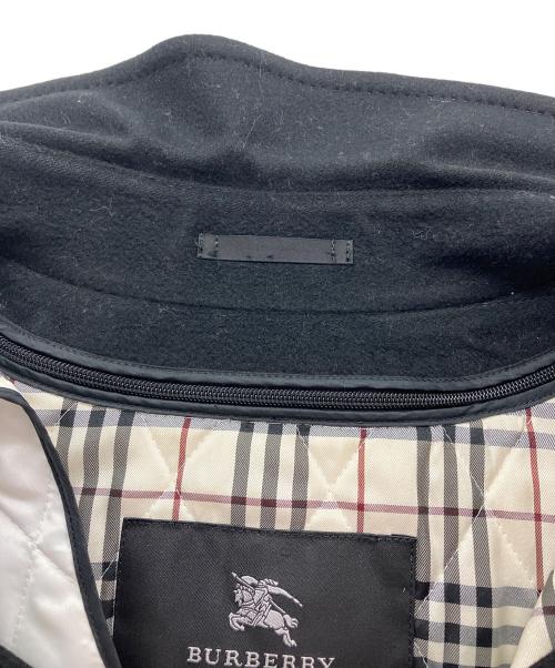 BURBERRY BLACK LABEL（バーバリーブラックレーベル）BURBERRY BLACK LABEL (バーバリーブラックレーベル) ライナー付ステンカラーコート ブラック サイズ:Lの古着・服飾アイテム