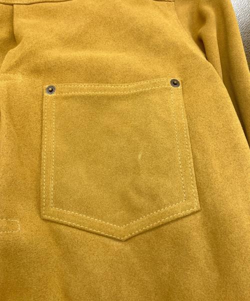 Ripo trenta anni（リポトレンタアンニ）Ripo trenta anni (リポトレンタアンニ) 1st TYPE SUEDE JKT イエロー サイズ:Lの古着・服飾アイテム