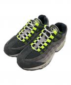 NIKEナイキ）の古着「Air Max 95 OG Big Bubble “Reverse Neon”スニーカー」｜グレー