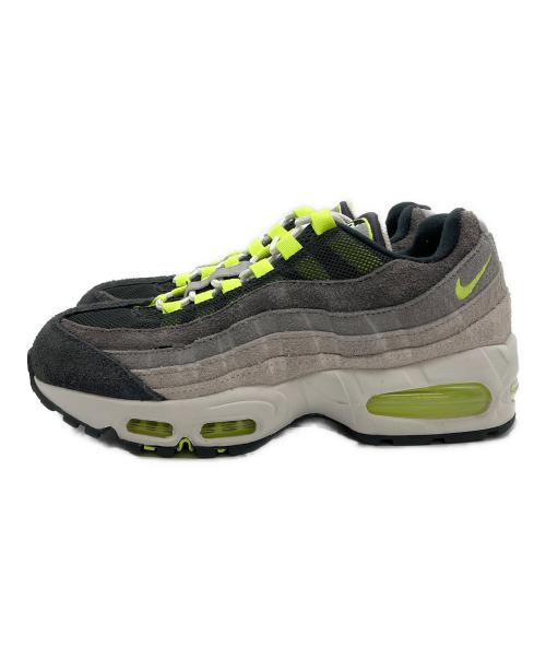 NIKE（ナイキ）NIKE (ナイキ) Air Max 95 OG Big Bubble “Reverse Neon”スニーカー グレー サイズ:25の古着・服飾アイテム