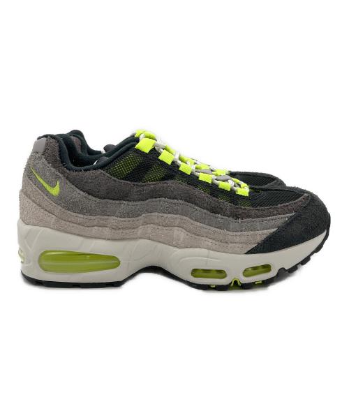 NIKE（ナイキ）NIKE (ナイキ) Air Max 95 OG Big Bubble “Reverse Neon”スニーカー グレー サイズ:25の古着・服飾アイテム
