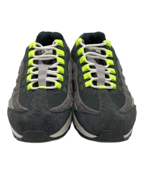 NIKE（ナイキ）NIKE (ナイキ) Air Max 95 OG Big Bubble “Reverse Neon”スニーカー グレー サイズ:25の古着・服飾アイテム