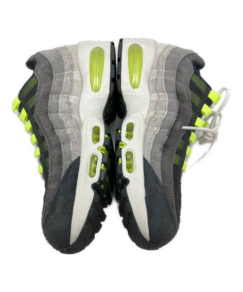 NIKE（ナイキ）NIKE (ナイキ) Air Max 95 OG Big Bubble “Reverse Neon”スニーカー グレー サイズ:25の古着・服飾アイテム
