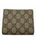 GUCCI (グッチ) GGマーモント 2つ折り財布 ブラウン：18000円
