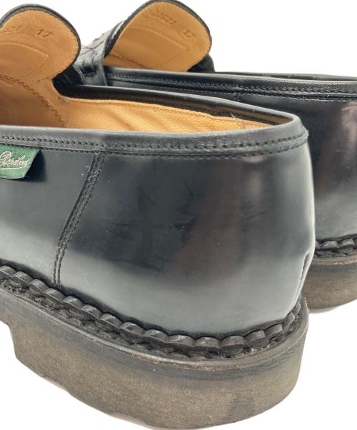 PARABOOT（パラブーツ）PARABOOT (パラブーツ) コインローファー ブラック サイズ:6の古着・服飾アイテム