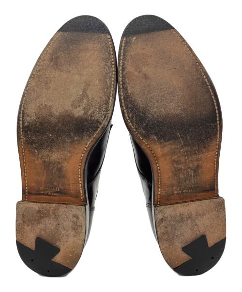 Alden（オールデン）Alden (オールデン) ｺｰﾄﾞﾊﾞﾝ ｽﾄﾚｰﾄﾁｯﾌﾟｼｭｰｽﾞ ブラウン サイズ:7B/Dの古着・服飾アイテム