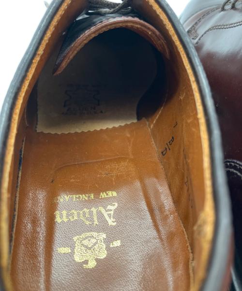 Alden（オールデン）Alden (オールデン) ｺｰﾄﾞﾊﾞﾝ ｽﾄﾚｰﾄﾁｯﾌﾟｼｭｰｽﾞ ブラウン サイズ:7B/Dの古着・服飾アイテム