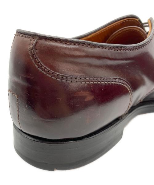 Alden（オールデン）Alden (オールデン) ｺｰﾄﾞﾊﾞﾝ ｽﾄﾚｰﾄﾁｯﾌﾟｼｭｰｽﾞ ブラウン サイズ:7B/Dの古着・服飾アイテム