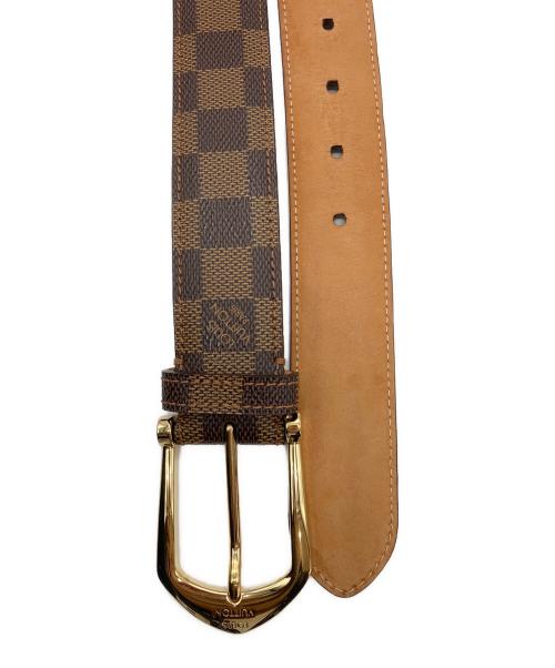 LOUIS VUITTON（ルイ ヴィトン）LOUIS VUITTON (ルイ ヴィトン) サンチュールベルト ブラウンの古着・服飾アイテム