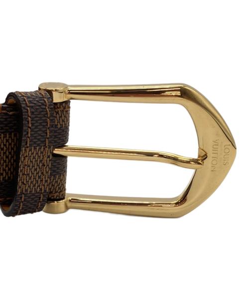 LOUIS VUITTON（ルイ ヴィトン）LOUIS VUITTON (ルイ ヴィトン) サンチュールベルト ブラウンの古着・服飾アイテム