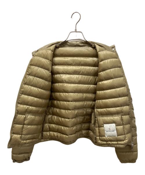 MONCLER（モンクレール）MONCLER (モンクレール) LANS GIUBBOTTOダウンジャケット ベージュ サイズ:1の古着・服飾アイテム