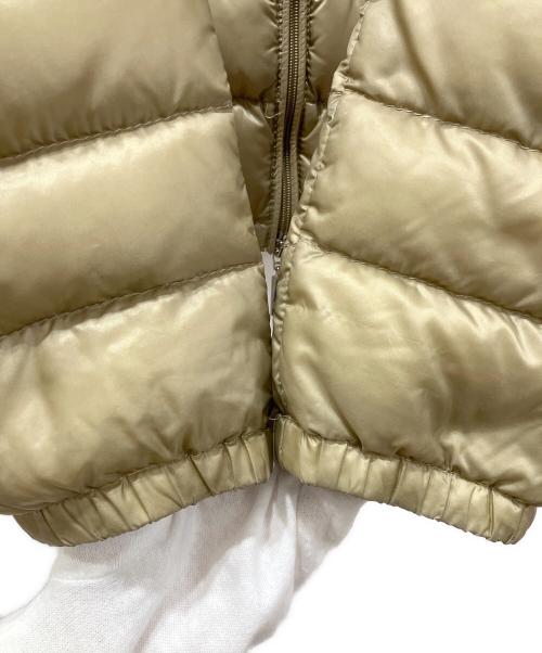 MONCLER（モンクレール）MONCLER (モンクレール) LANS GIUBBOTTOダウンジャケット ベージュ サイズ:1の古着・服飾アイテム