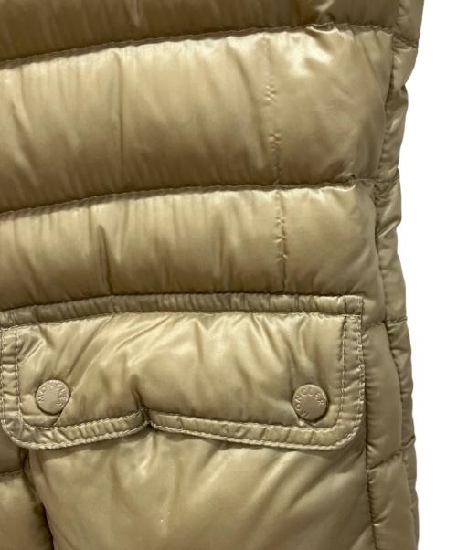 MONCLER（モンクレール）MONCLER (モンクレール) LANS GIUBBOTTOダウンジャケット ベージュ サイズ:1の古着・服飾アイテム