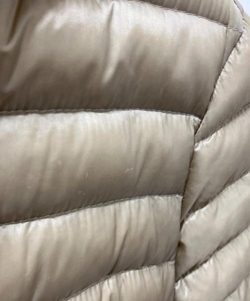 MONCLER（モンクレール）MONCLER (モンクレール) LANS GIUBBOTTOダウンジャケット ベージュ サイズ:1の古着・服飾アイテム