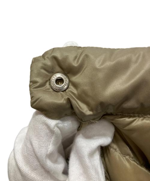 MONCLER（モンクレール）MONCLER (モンクレール) LANS GIUBBOTTOダウンジャケット ベージュ サイズ:1の古着・服飾アイテム