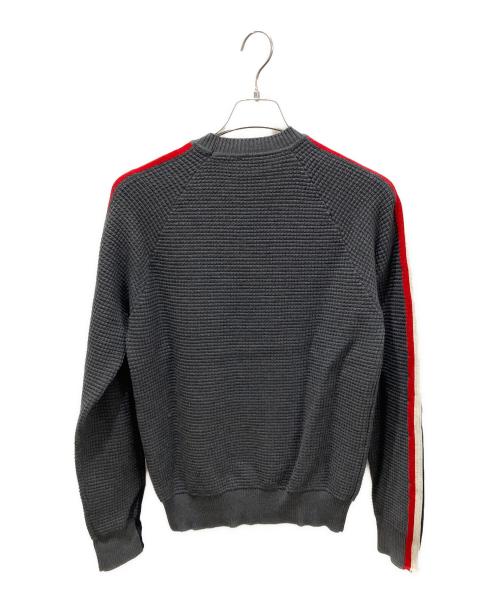 MONCLER（モンクレール）MONCLER (モンクレール) GIROCOLLO TRICOTニット グレー サイズ:Sの古着・服飾アイテム
