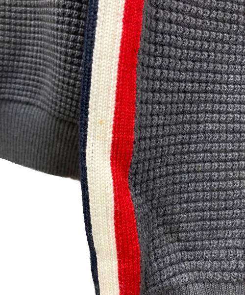 MONCLER（モンクレール）MONCLER (モンクレール) GIROCOLLO TRICOTニット グレー サイズ:Sの古着・服飾アイテム