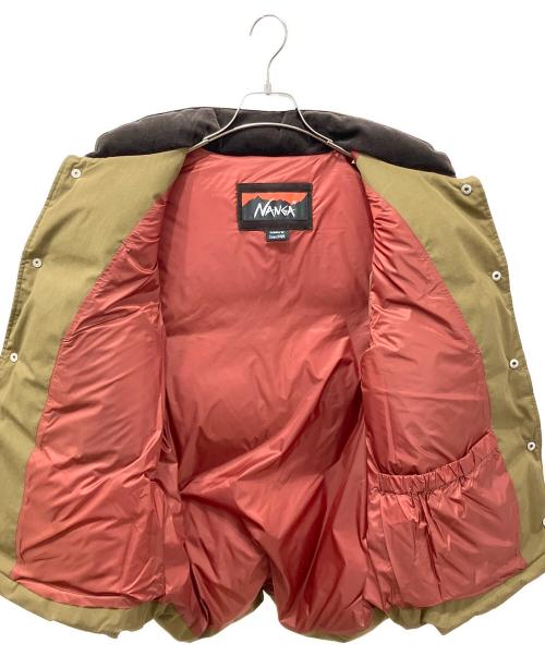 NANGA（ナンガ）NANGA (ナンガ) GRAND PARK (グランド パーク) 別注TAKIBIダウンベスト ブラウン サイズ:46の古着・服飾アイテム