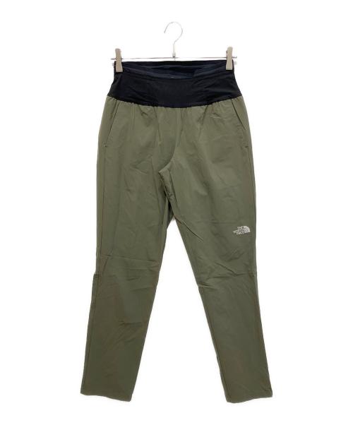THE NORTH FACE（ザ ノース フェイス）THE NORTH FACE (ザ ノース フェイス) バーブライトランニングパンツ ブラック×グリーン サイズ:Lの古着・服飾アイテム