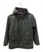 Barbourバブアー）の古着「HOODED BEDALE SL オイルドジャケット」｜オリーブ