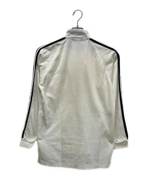 adidas（アディダス）adidas (アディダス) 80S ハーフジップシャツ ホワイト サイズ:Mの古着・服飾アイテム