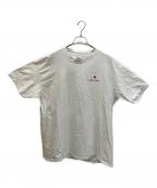 Hanesヘインズ）の古着「90S 企業ロゴTEE」｜ホワイト