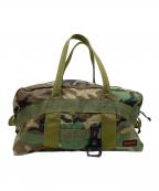 BRIEFINGブリーフィング）の古着「カモ柄ボストンバッグ」｜グリーン